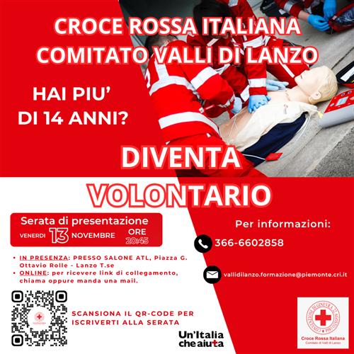 Nuovo corso per aspiranti volontari della Croce Rossa