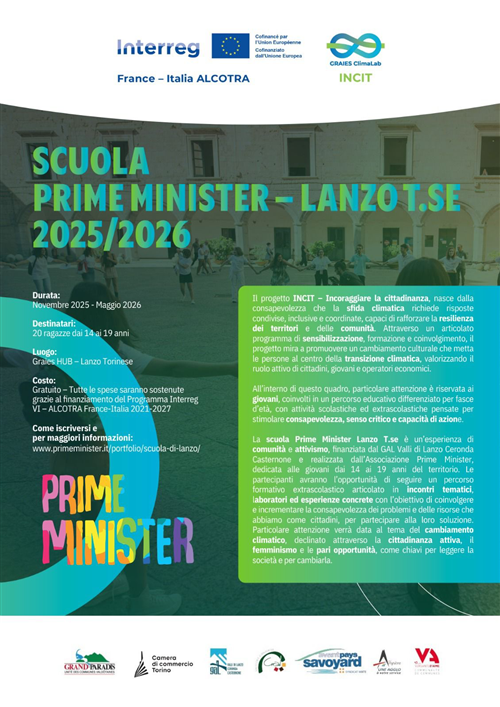 Scuola Prime Minister 2025/2026